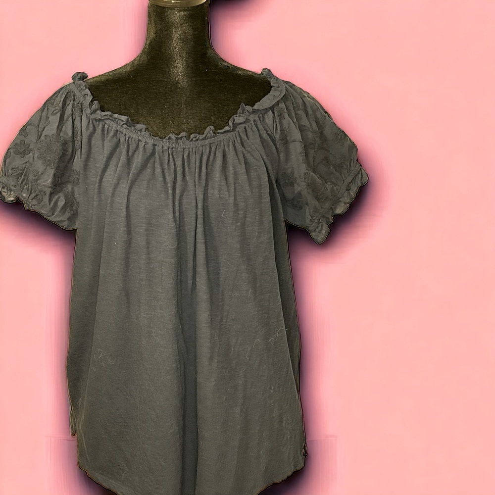 Loft Navy Blue Short Sleeve T-shirt